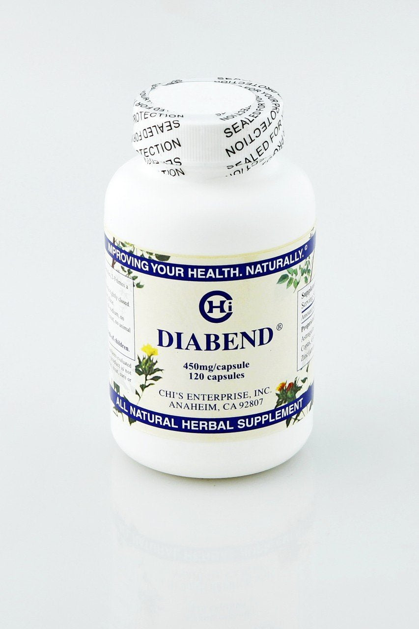 Chi's Enterprise Diabend 120 capsules bottle