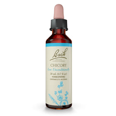 Bach Chicory Original Flower Remedies bottle with dropper