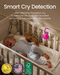 CHICWAY 18 soothing sounds including white, pink, brown noise and nature tones for sleep.