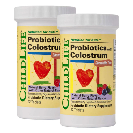 CHILDLIFE ESSENTIALS ChildBiotics berry-chewables packaging front