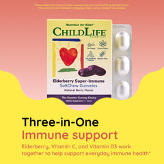 Dosage guidance for different age groups on the label