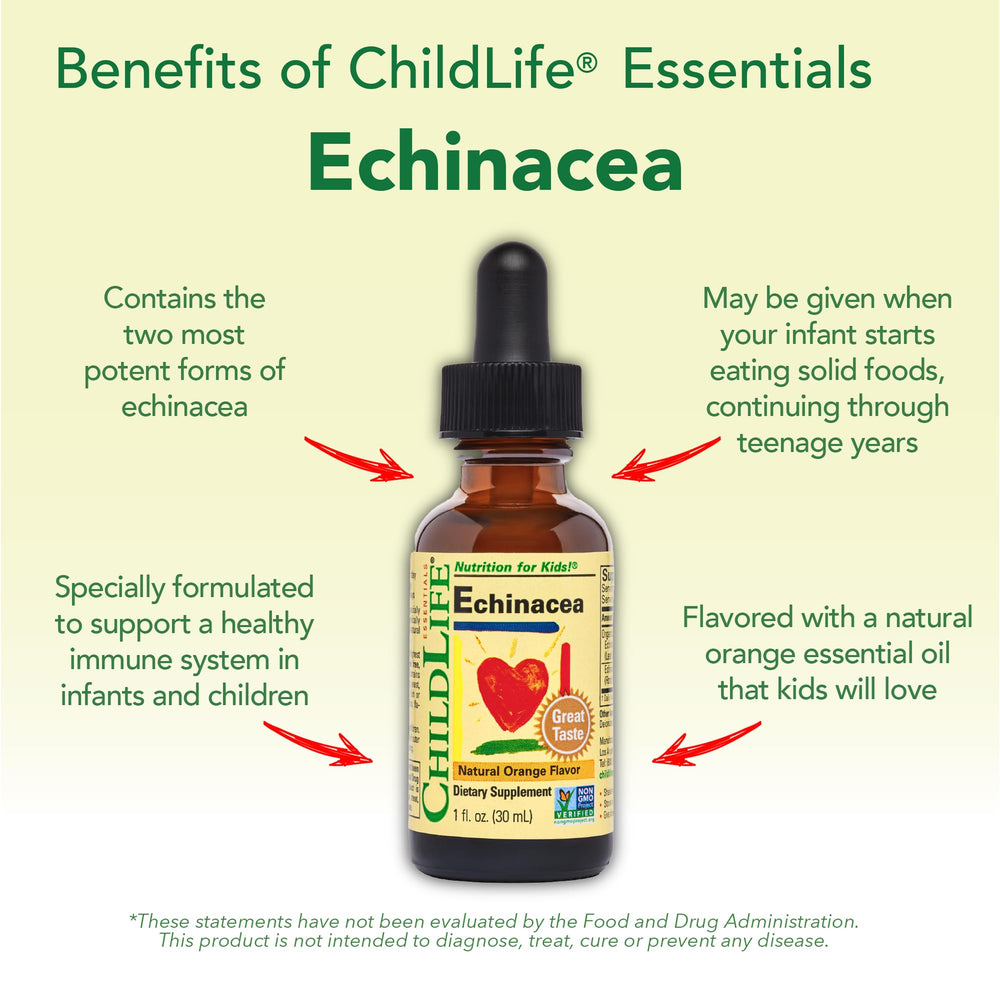 Natural orange oil used in ChildLife Echinacea for Kids