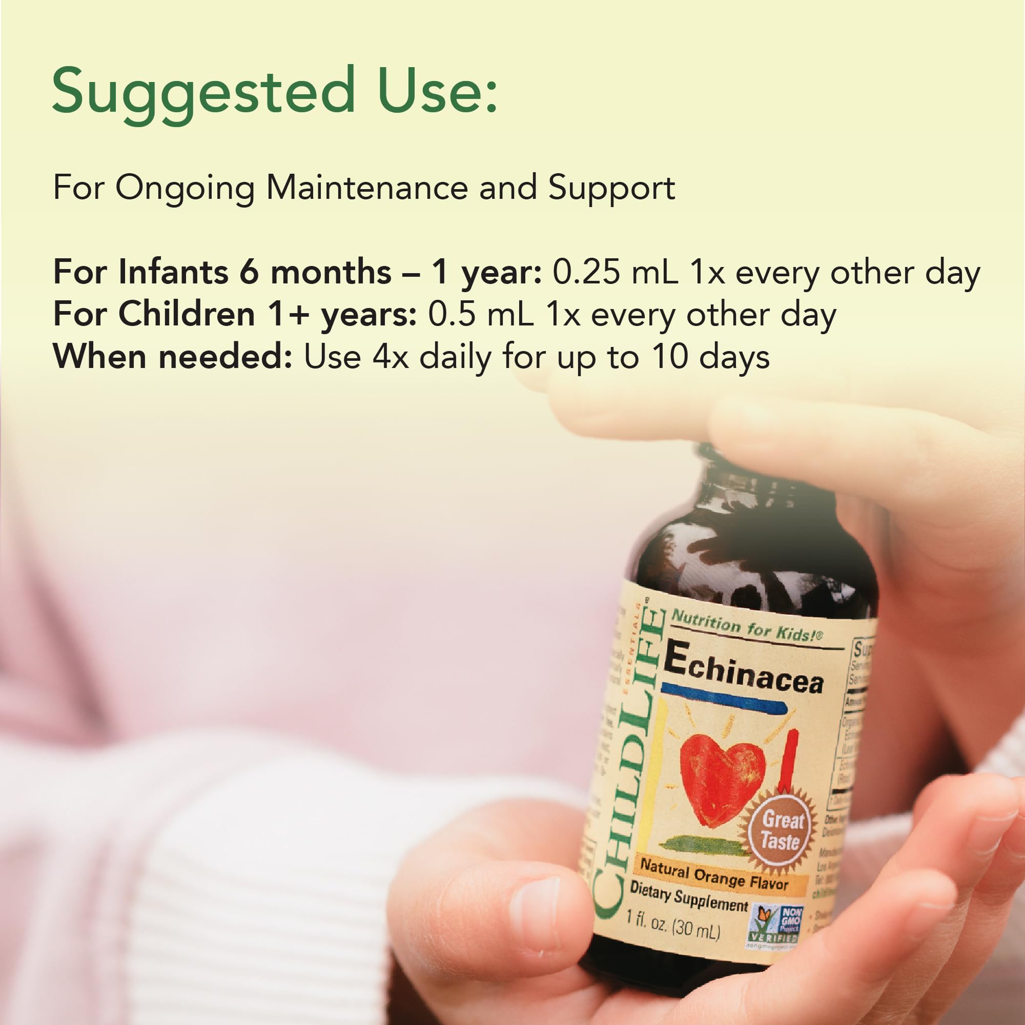 Suitable for babies to teens for immune support
