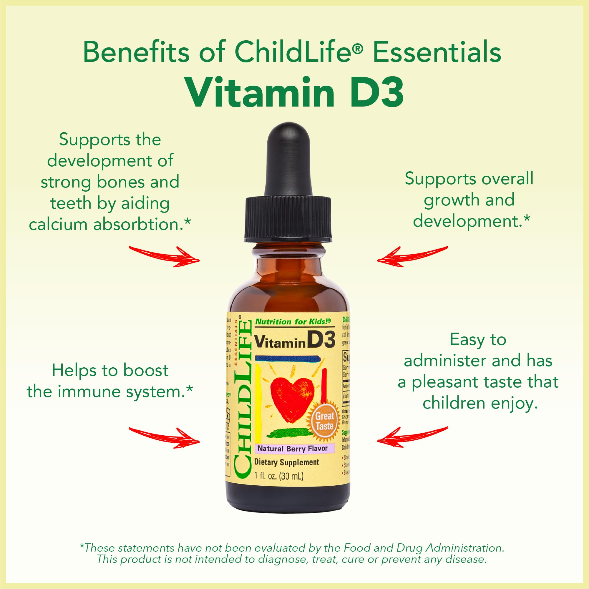 Echinacea liquid supplement for children