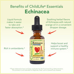 Kid-friendly dosing guide image for CHILDLIFE immune bundle