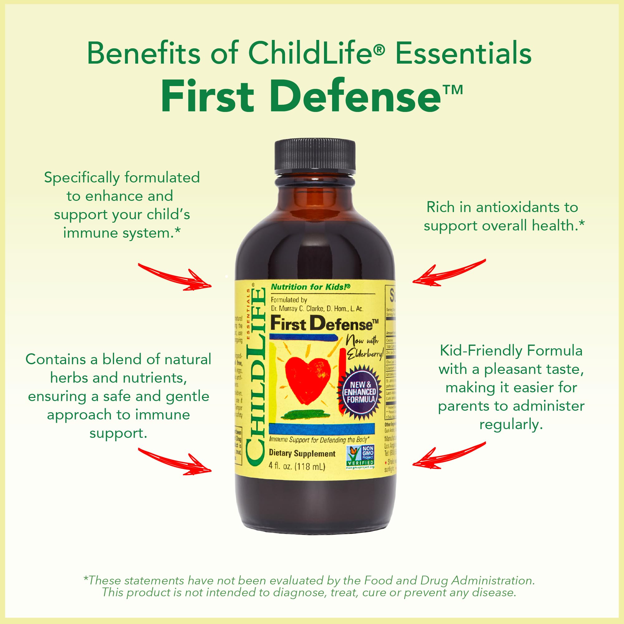 CHILDLIFE ESSENTIALS Immune Support 4-Pack packaging
