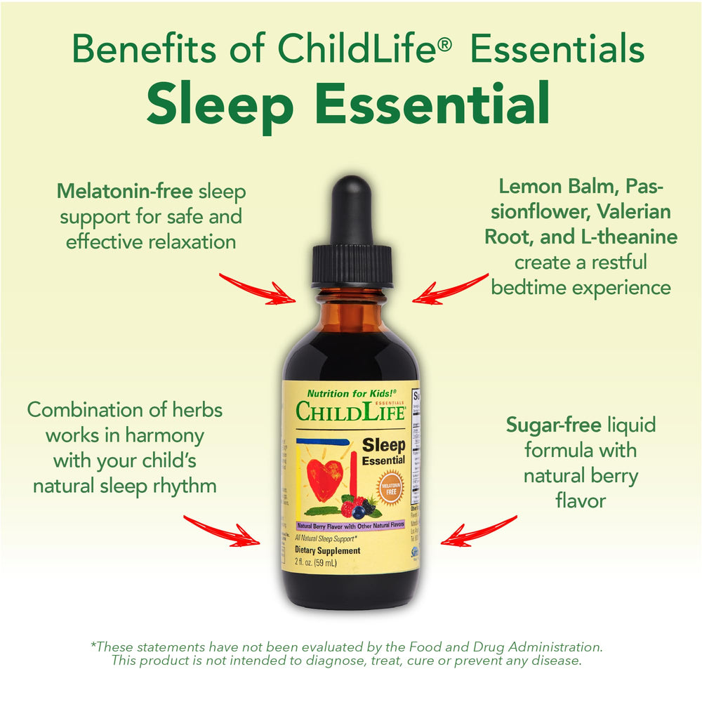 Pediatrician-approved Sleep Essential badge