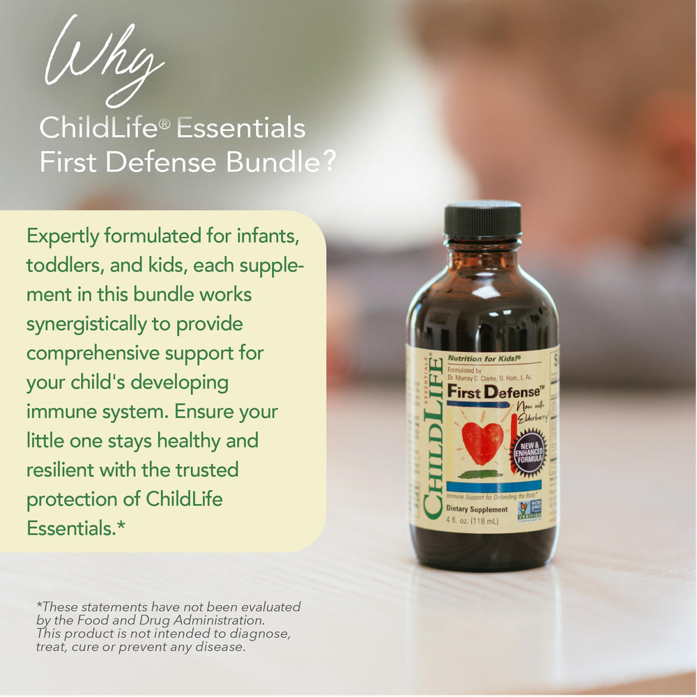 ChildLife Immune Support 3 Pack Echinacea bottle