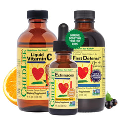 ChildLife Immune Support 3 Pack Liquid Vitamin C bottle