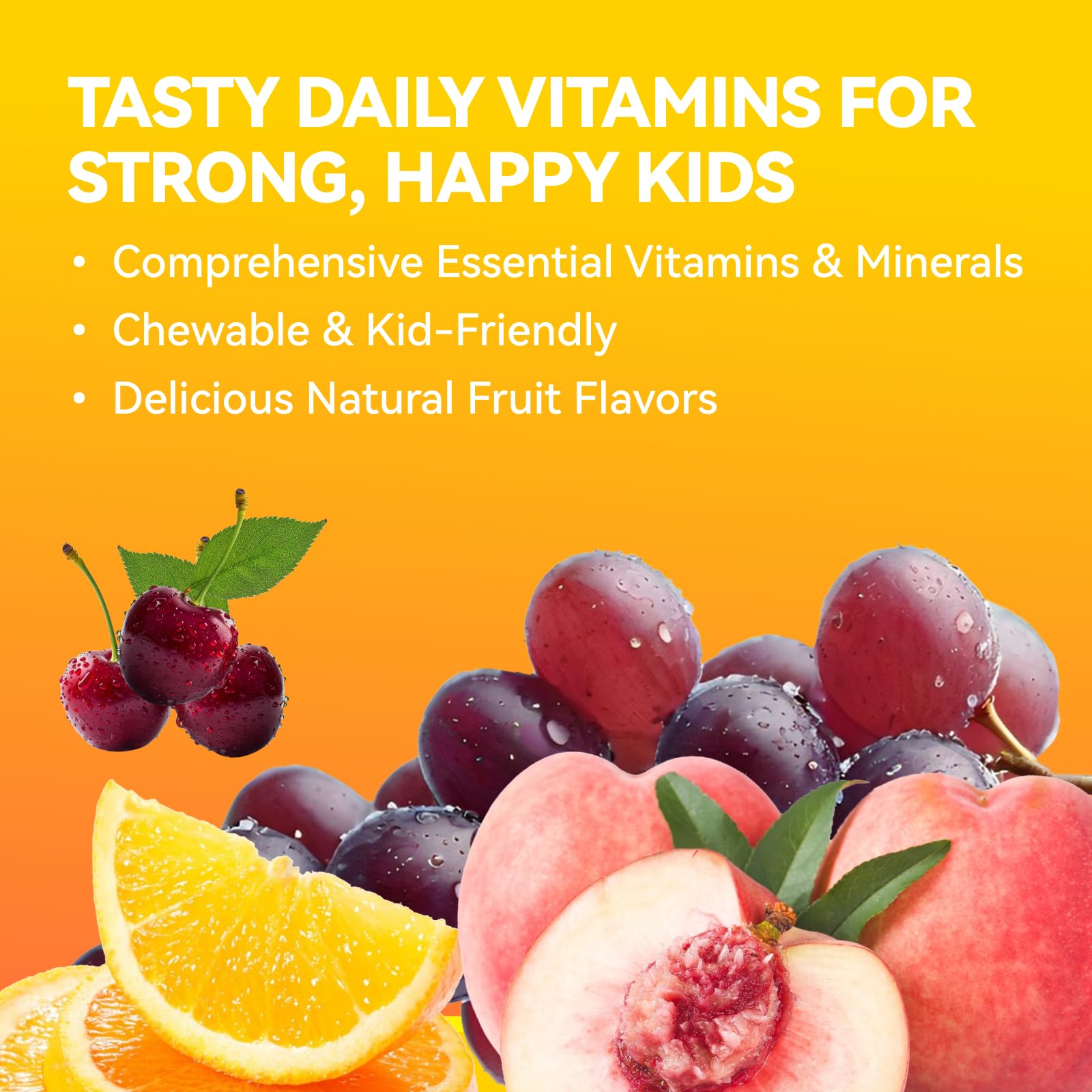 Dosing guidance for ages 2 and up displayed on packaging