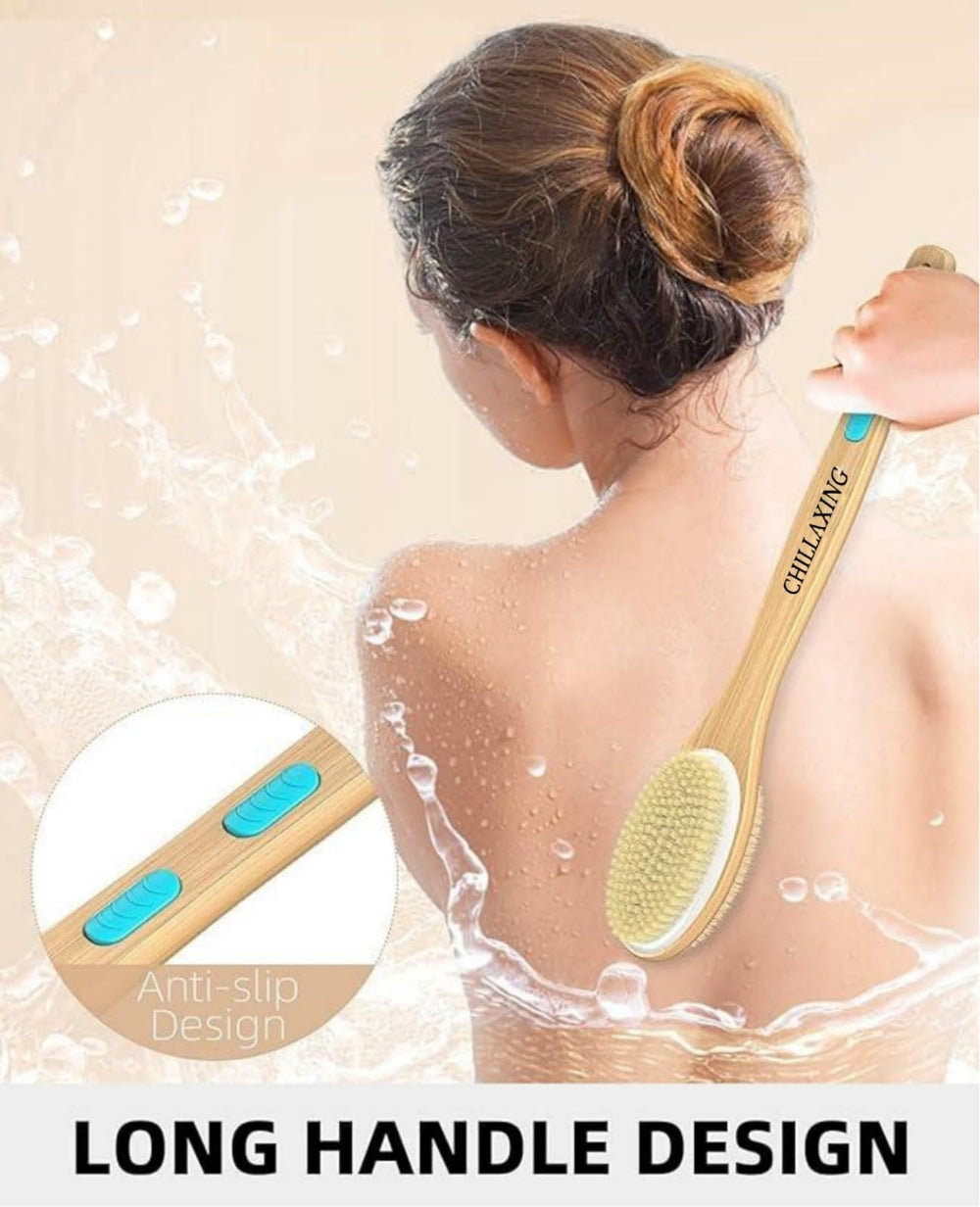 Chillaxing wet or dry brushing for versatile skincare routines.