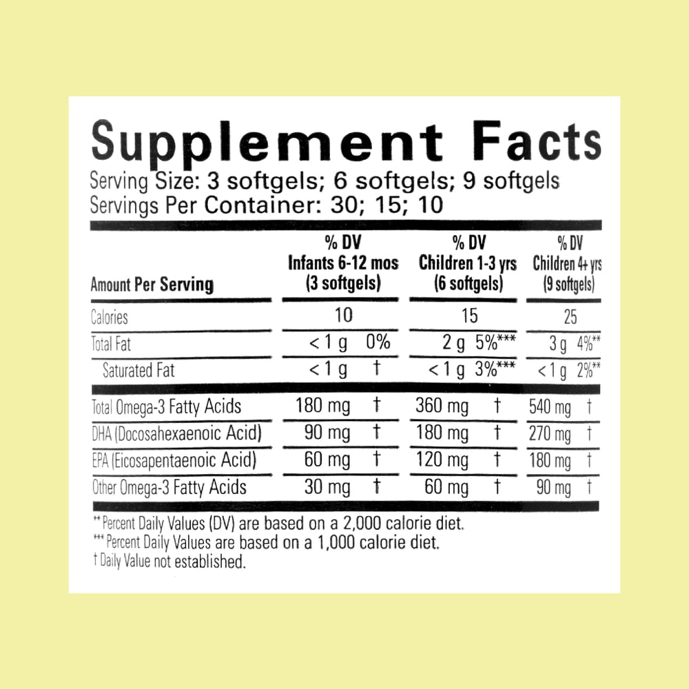Source of CHILDLIFE Pure DHA from Arctic Cod Liver Oil