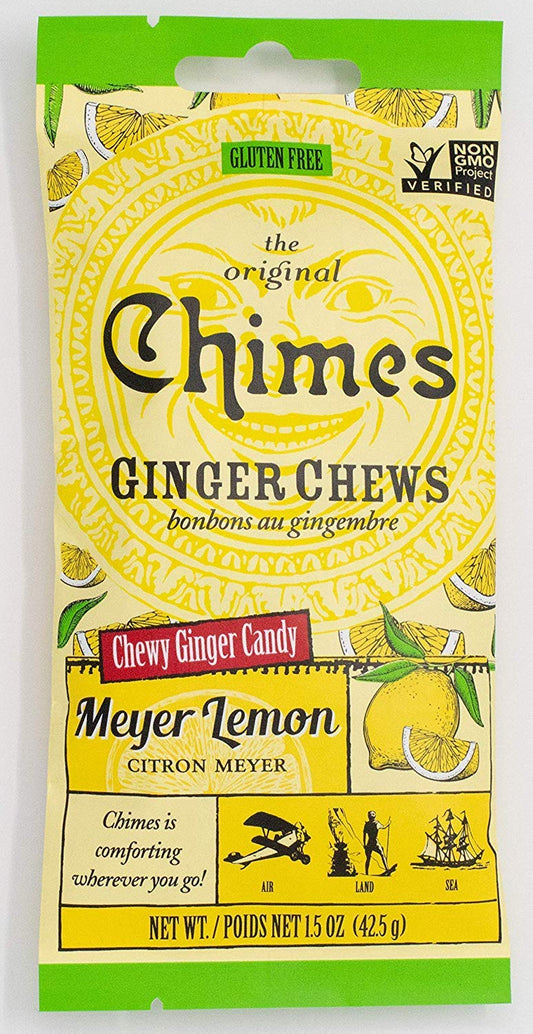 Chimes Ginger Chews Meyer Lemon 42.5 GR product image