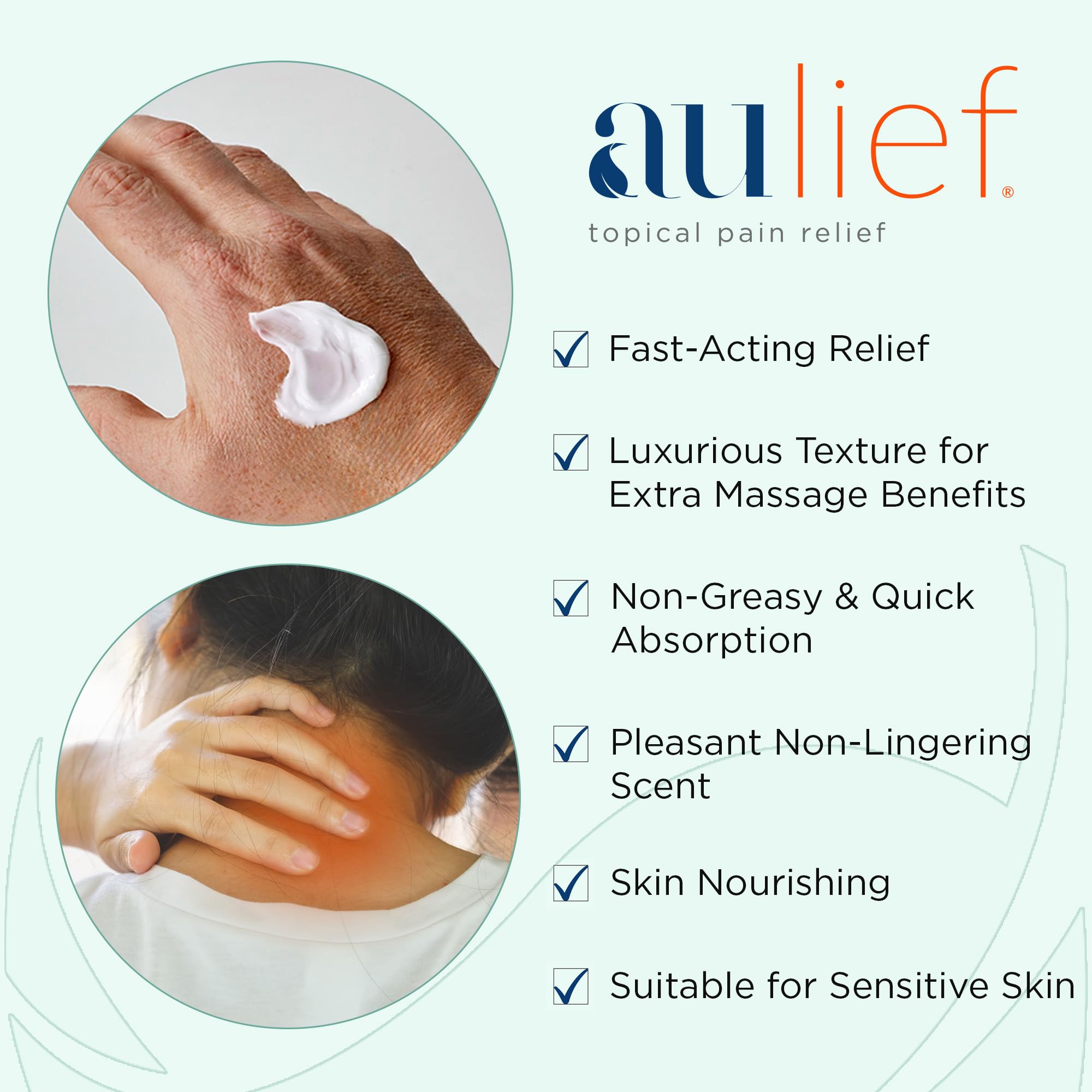 China-Gel Aulief Pain Relief Cream – Arthritis & Muscle Rub (Mint Gree ...