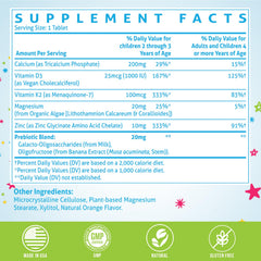 Kids height growth and bone support concept for ChiQwench supplement