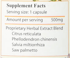 Daily use illustration of Prosta Chi 500 mg capsules