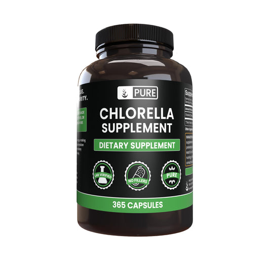 Chlorella capsules 365-day supply