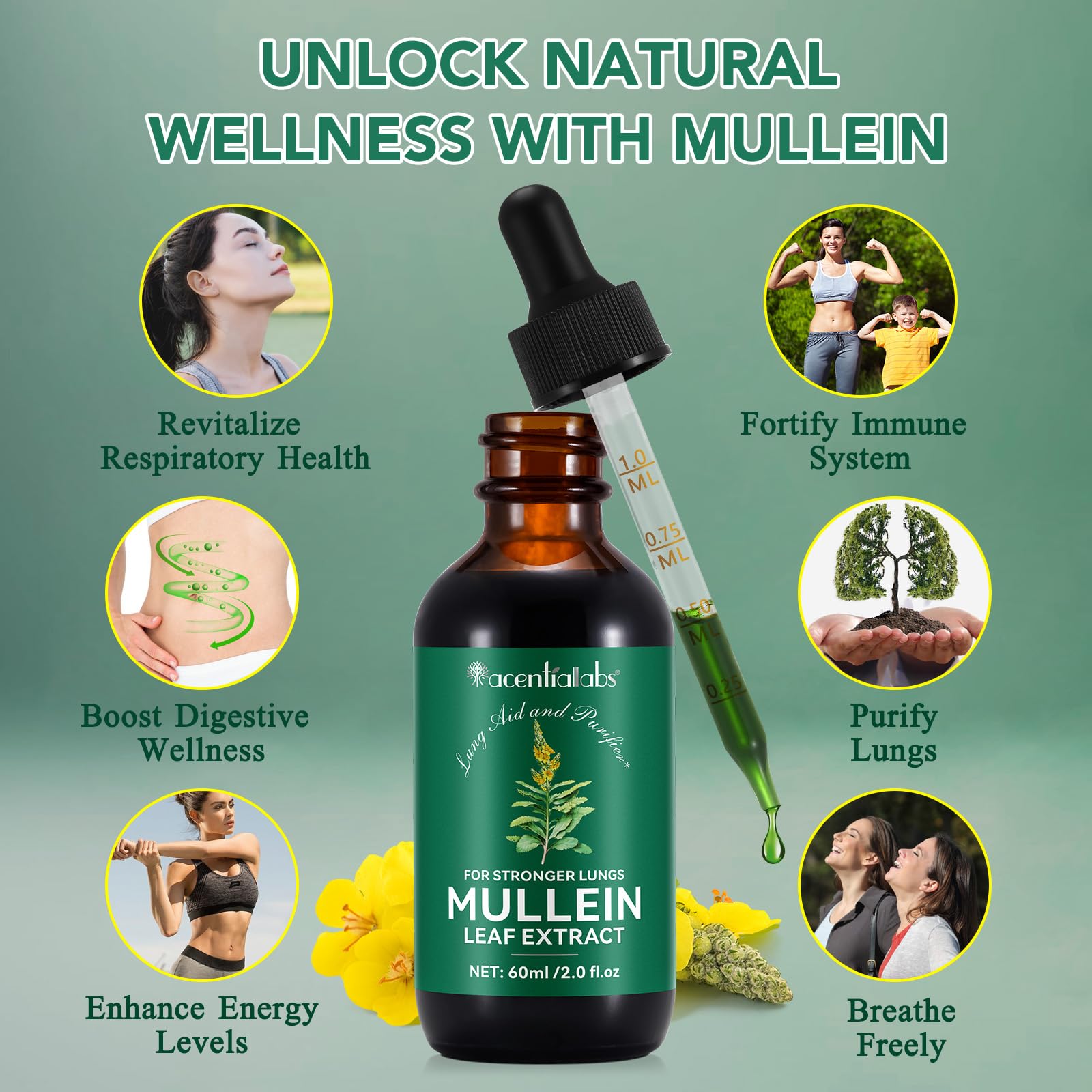 Chlorophyll benefits for lung cleansing