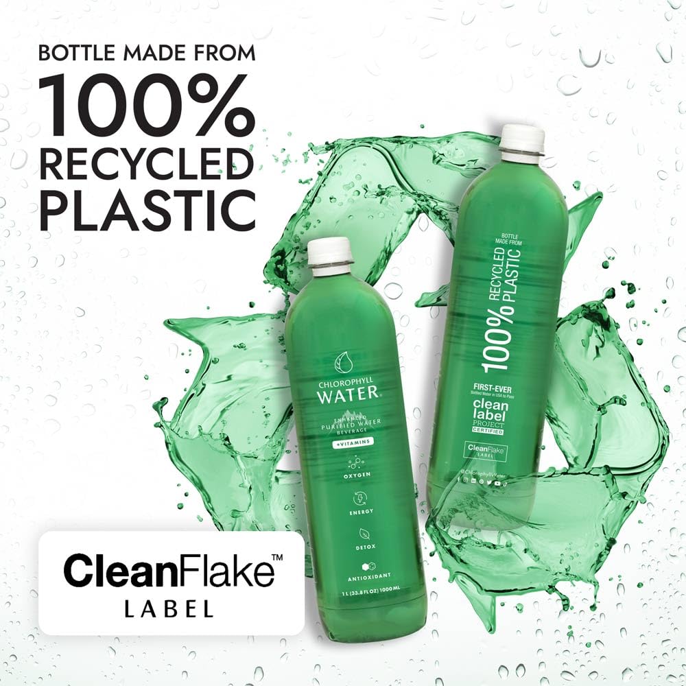 Clean Label Project certification badge on Chlorophyll Water