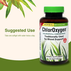 ChlorOxygen Chlorophyll Concentrate for energy support