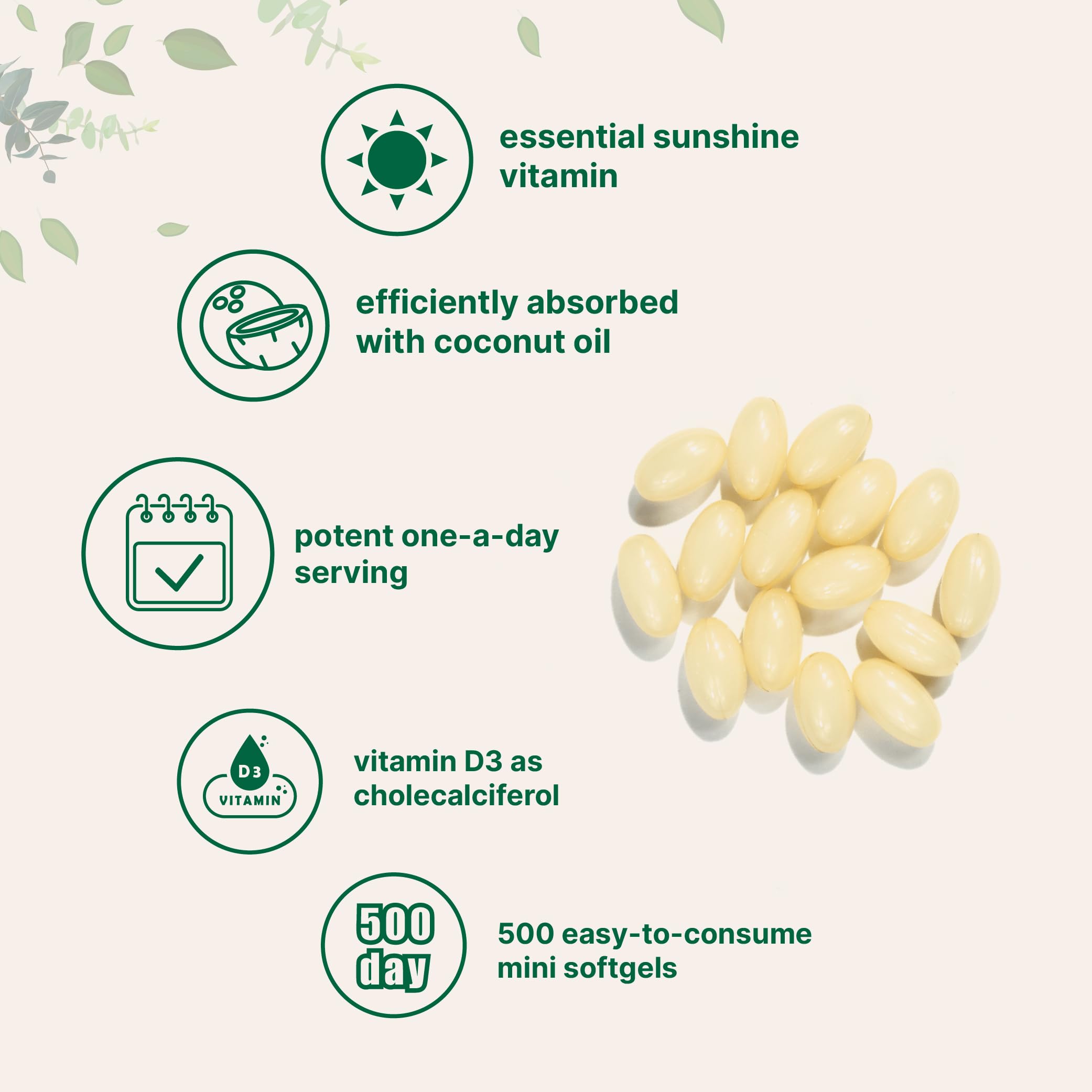 Cholecalciferol Vitamin D3 dietary supplement