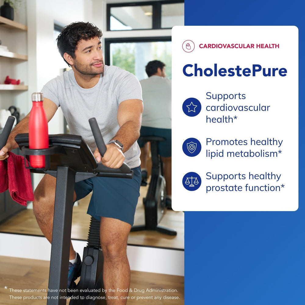 CholestePure product label close-up