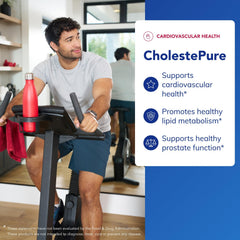 CholestePure product label close-up