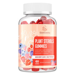 Cholesterol supplement gummies with plant sterols and stanols – 60 count