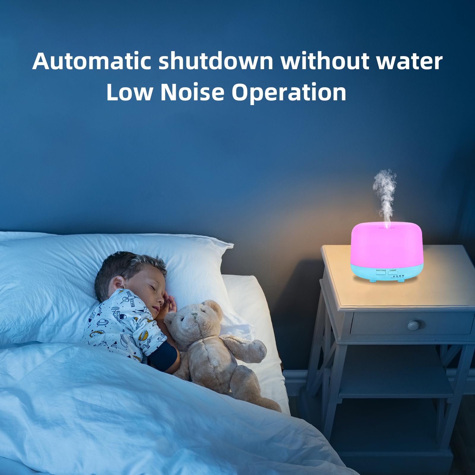 Auto-off timer feature on CHOUWEEK diffuser