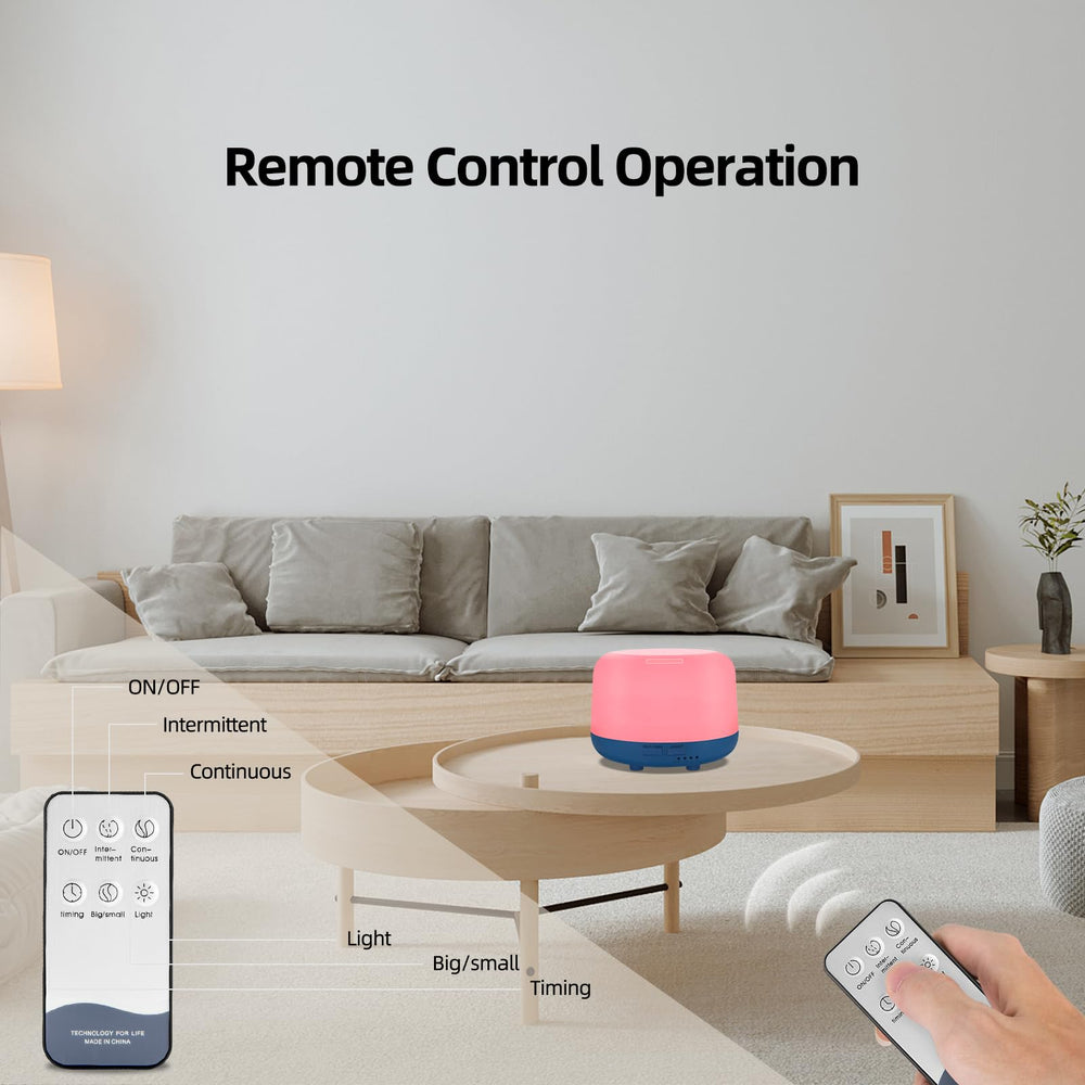 Diffuser with remote control up to 16.5 feet