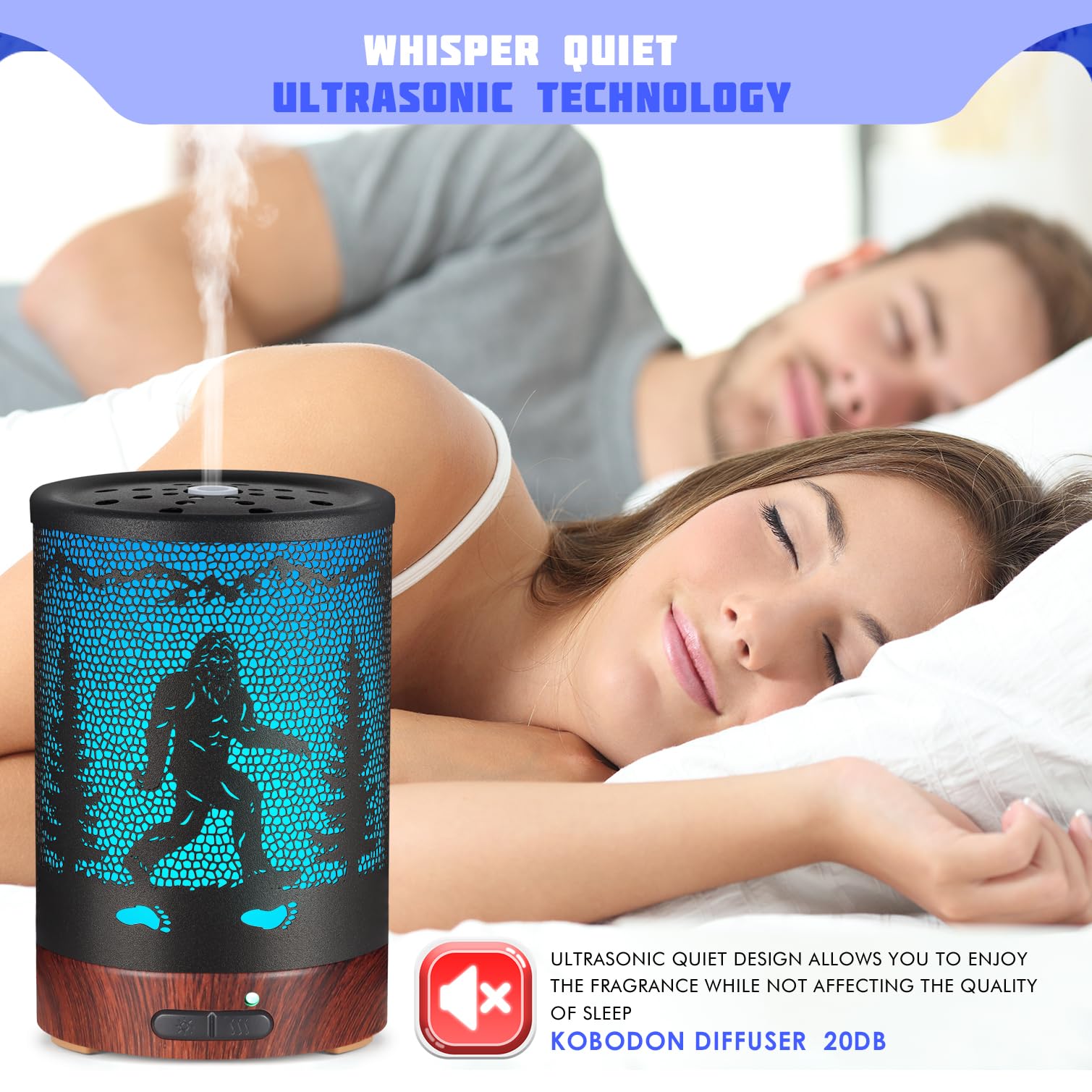 Christmas aromatherapy diffuser styled for home decor