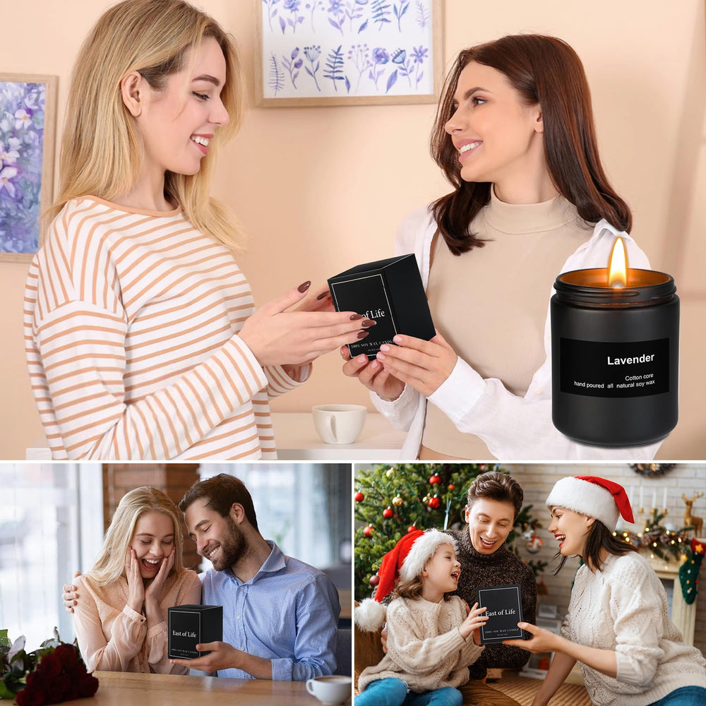 Two-fragrance option enhances rituals with Lavender or Sandalwood.