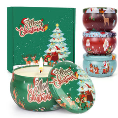 Stocking stuffer idea: four scented candles gift set
