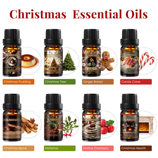 Christmas pudding scented essential oil bottle 10 ml