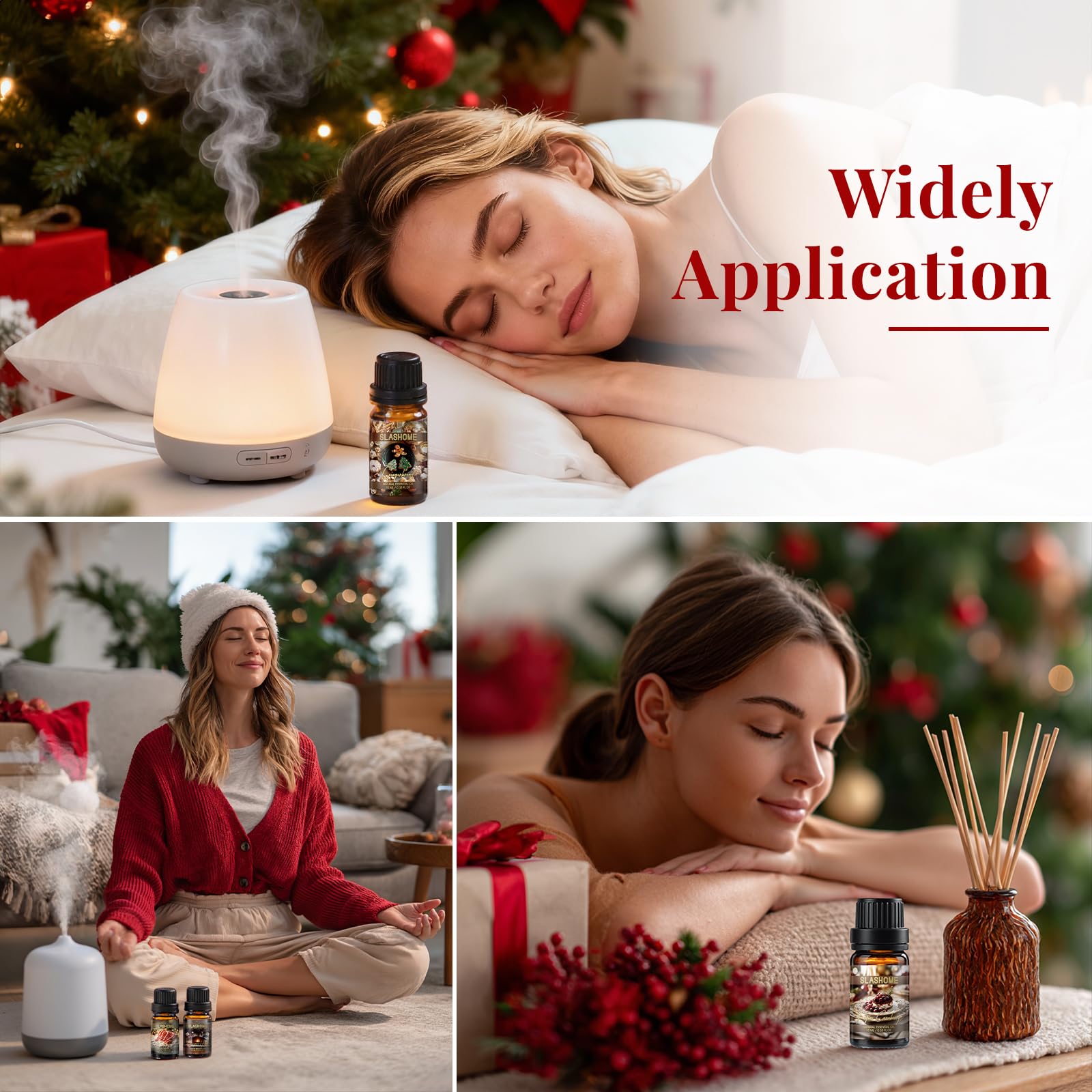 Candy cane scented essential oil bottle 10 ml