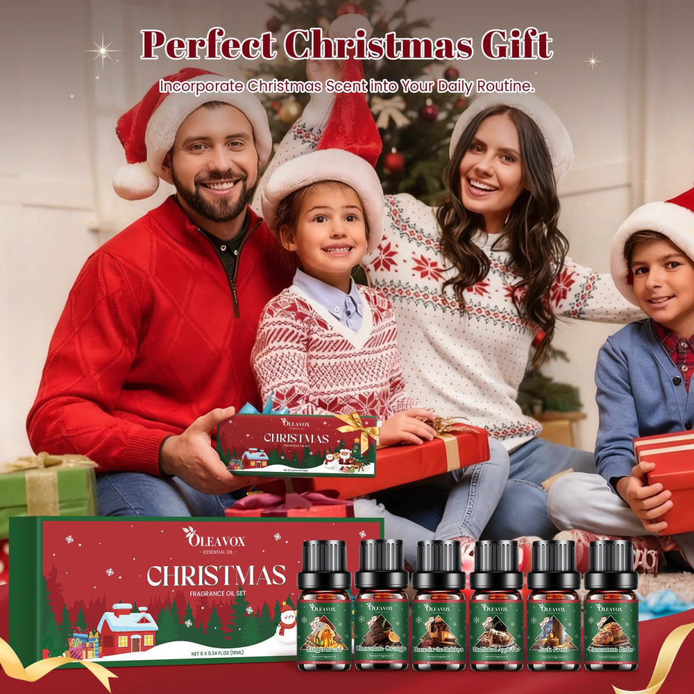 Diffuser and candle making with Christmas essential oils