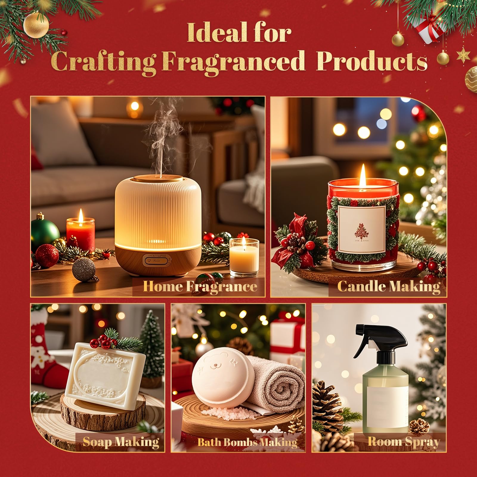 Pumpkin Caramel fragrance oil bottle in Christmas Fragrance Oils Set
