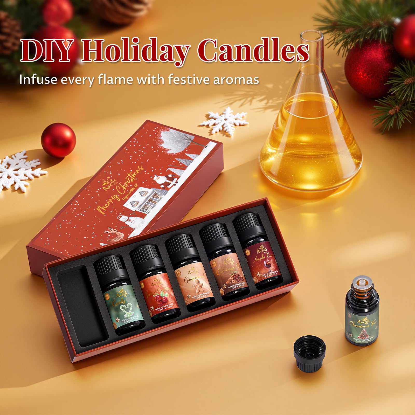Christmas Spice essential oil with clove and cinnamon