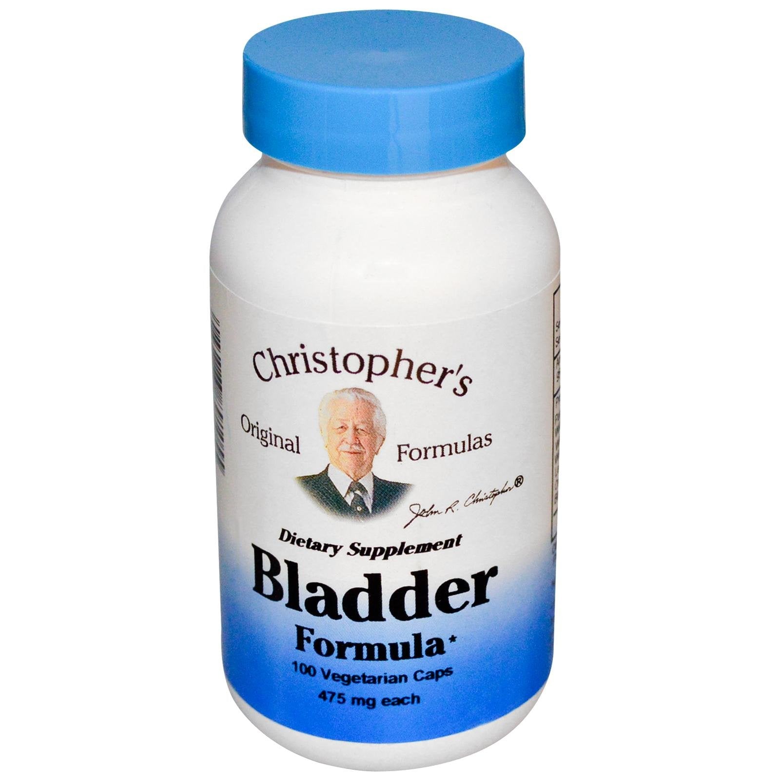 Christopher's Original Formulas Bladder Formula bottle and label