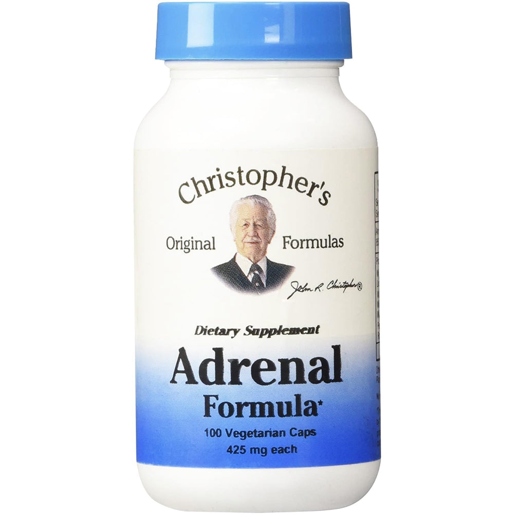 Christopher's Original Formulas Adrenal Formula bottle and label