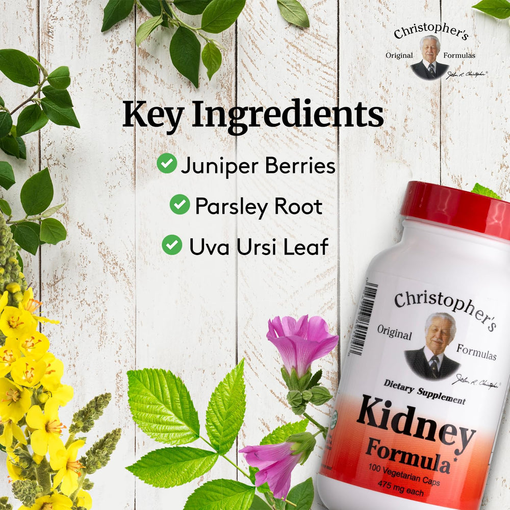 Herbal blend used in Christopher's Original Formulas Kidney Formula