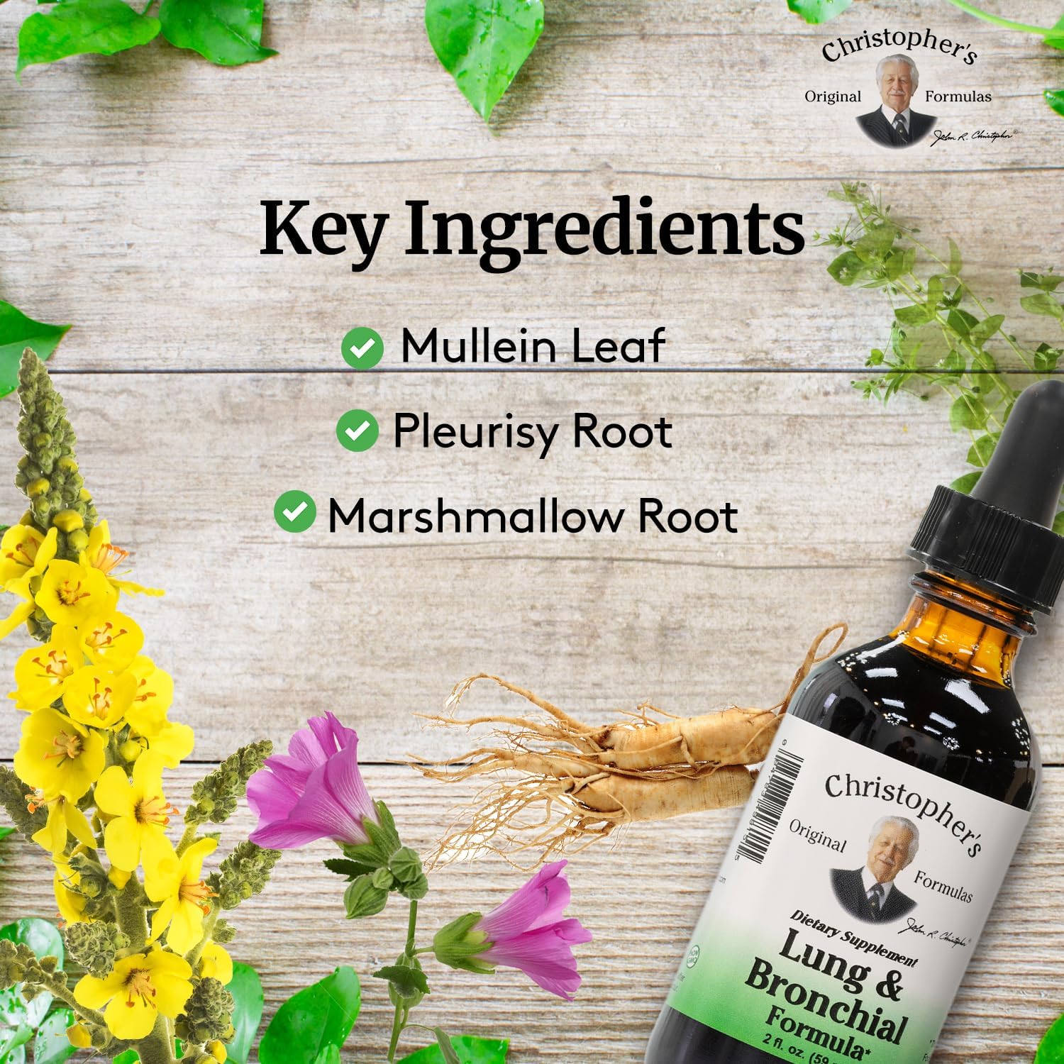 Herbal blend for lung and bronchial wellness