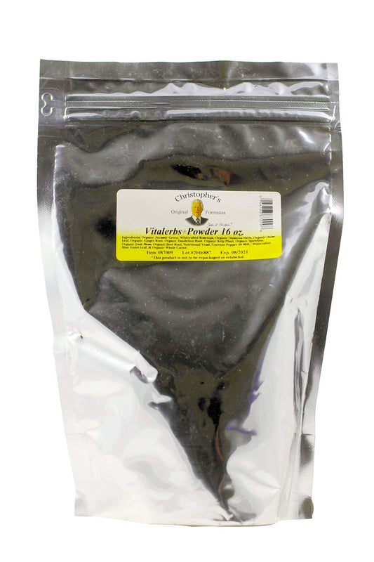 Vitalerbs Powder 16 OZ by Christopher's Original Formulas