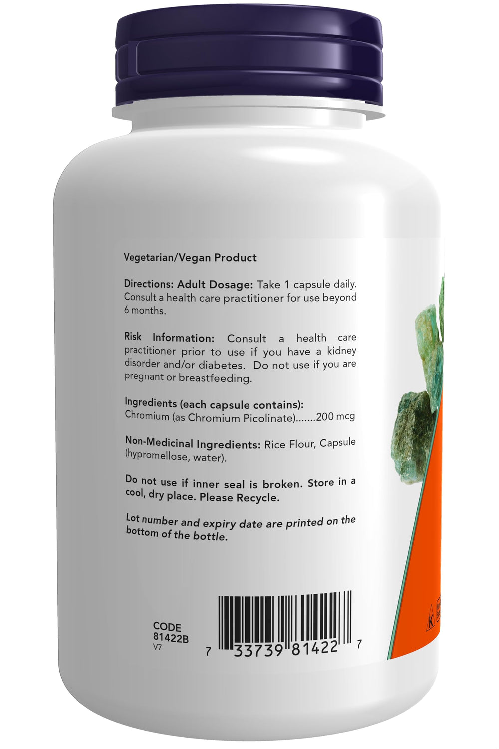 Chromium Picolinate 200 mcg ingredients list