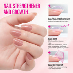 CHUCHU dusty peach base coat image highlights integrated base coat, ridge filler, and color finish.