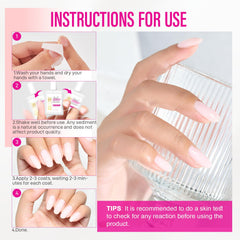 CHUCHU Nail Ridge Filler easy at-home use on nails