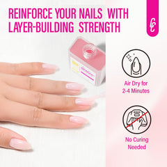 CHUCHU quick-drying formula delivers faster manicures with gloss