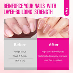 CHUCHU quick-drying-coating image displays fast, clean manicures.
