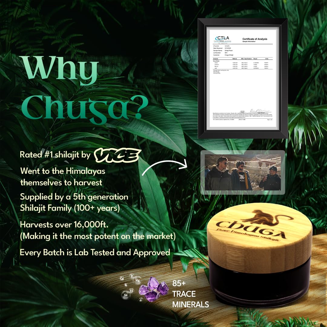 Chuga Shilajit 35g jar pack of 12