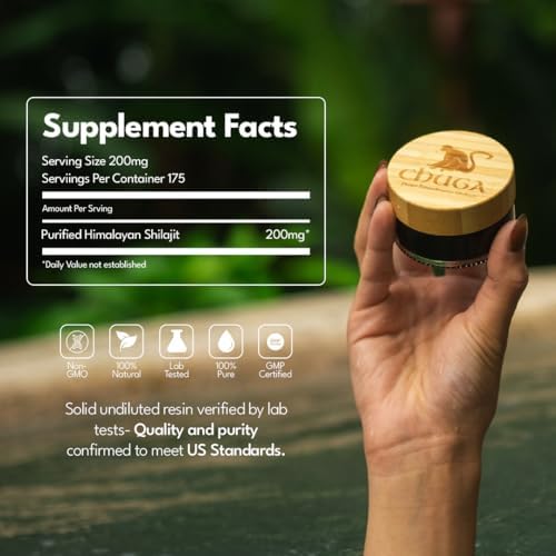 USA lab-tested certificate for Chuga Shilajit resin ensuring quality